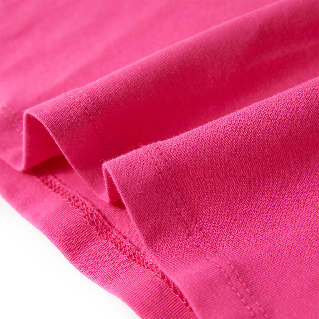 Maglietta da Bambina Rosa Scuro 116