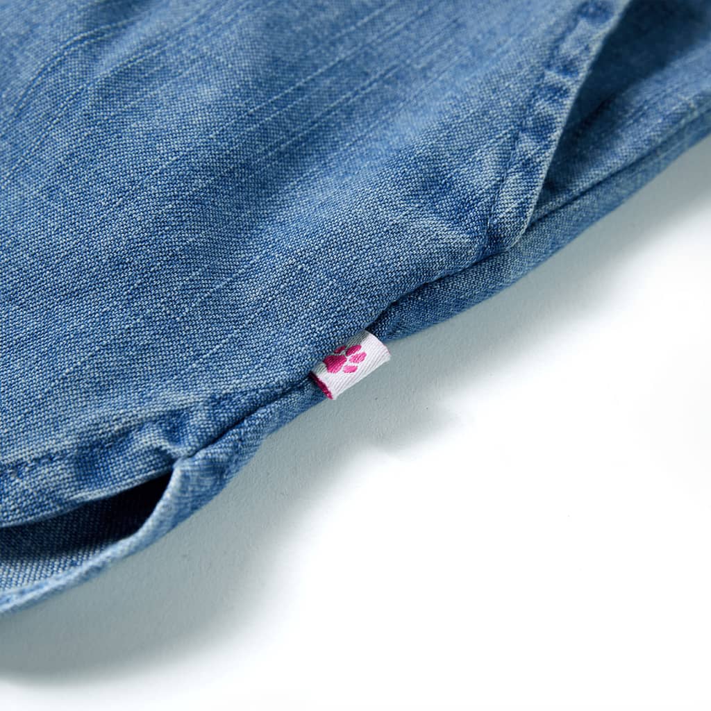 Pantaloncini da Bambino Blu Denim 128
