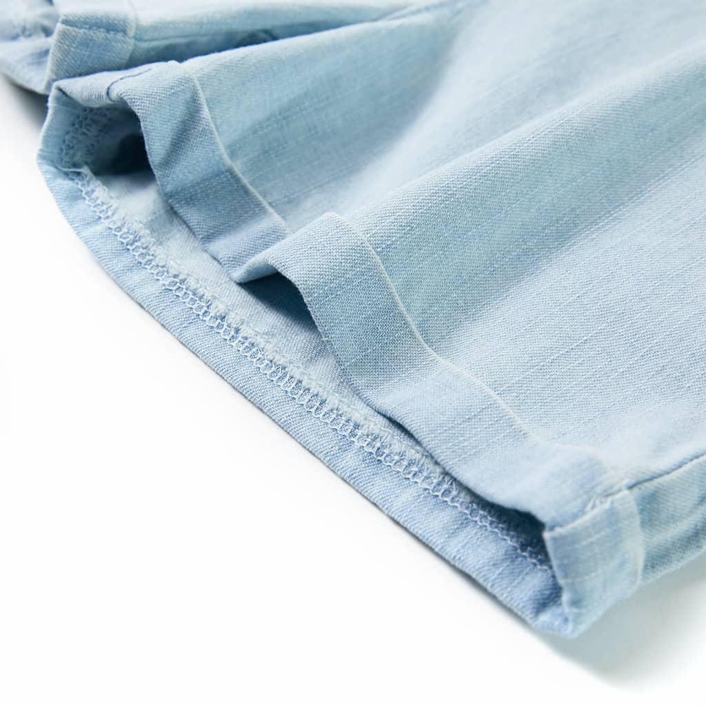 Tutina da Bambina a Maniche Corte Blu Tenue 116