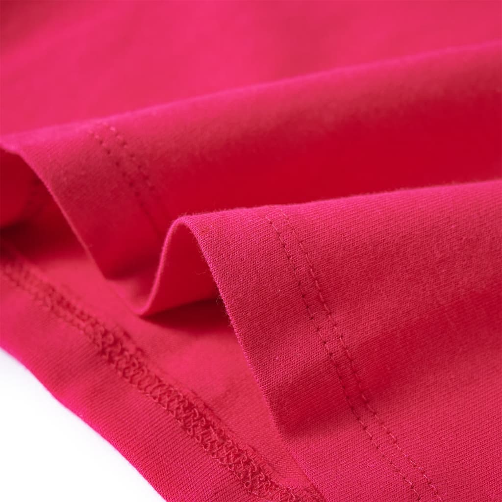 Maglietta da Bambina a Maniche Lunghe Fucsia 116