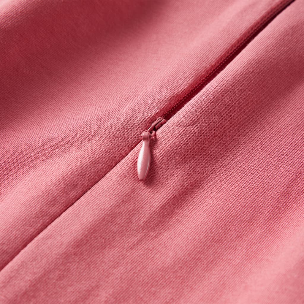 Abito da Bambina a Maniche Lunghe Rosa Antico 128