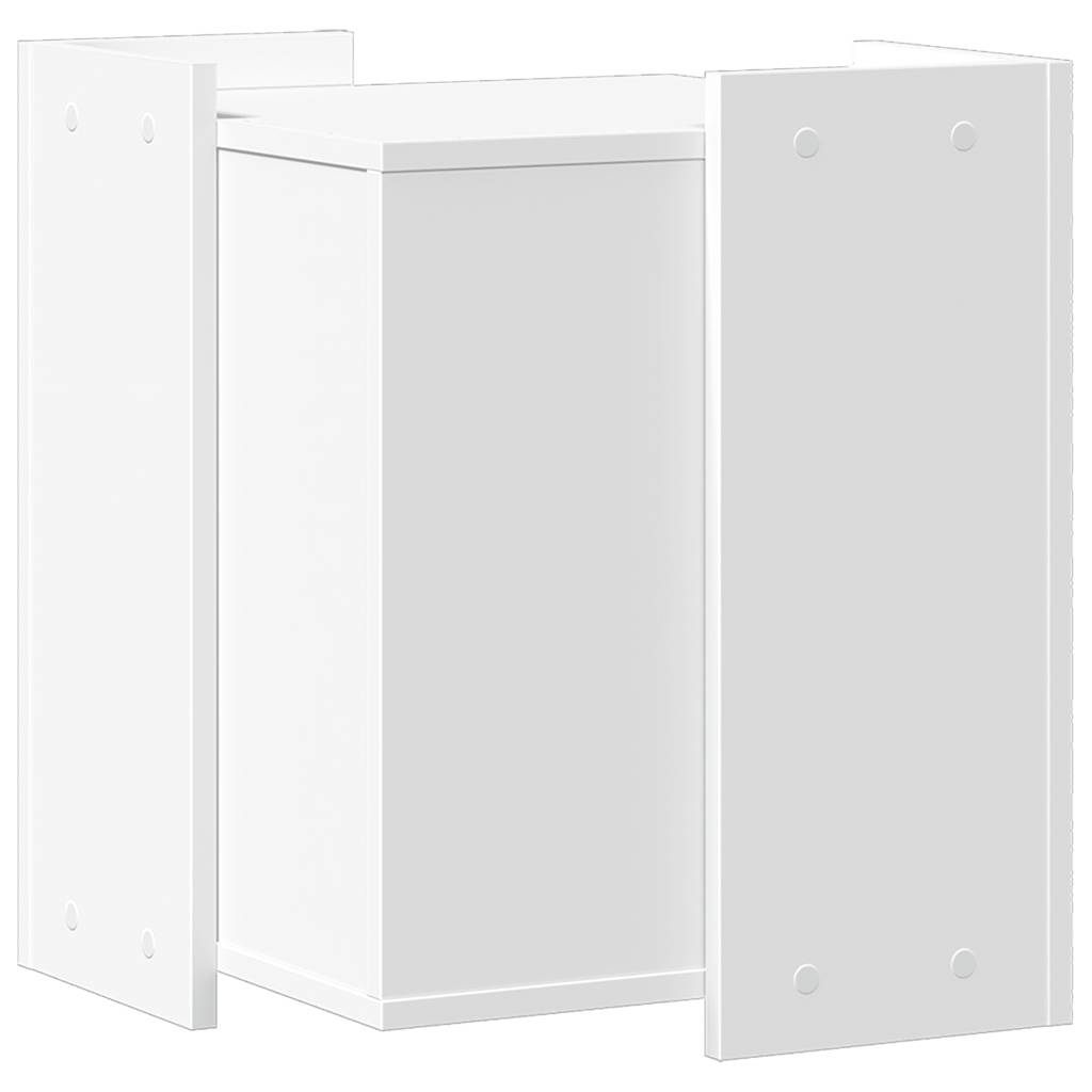 vidaXL Mobile per Lettiera per Gatti, 42x42x51 cm, in Legno Multistrato, Bianco