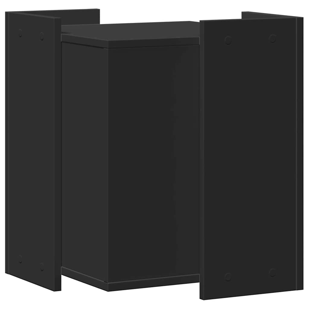 vidaXL Mobile per Lettiera per Gatti, 42x42x51 cm, in Legno Multistrato, Nero