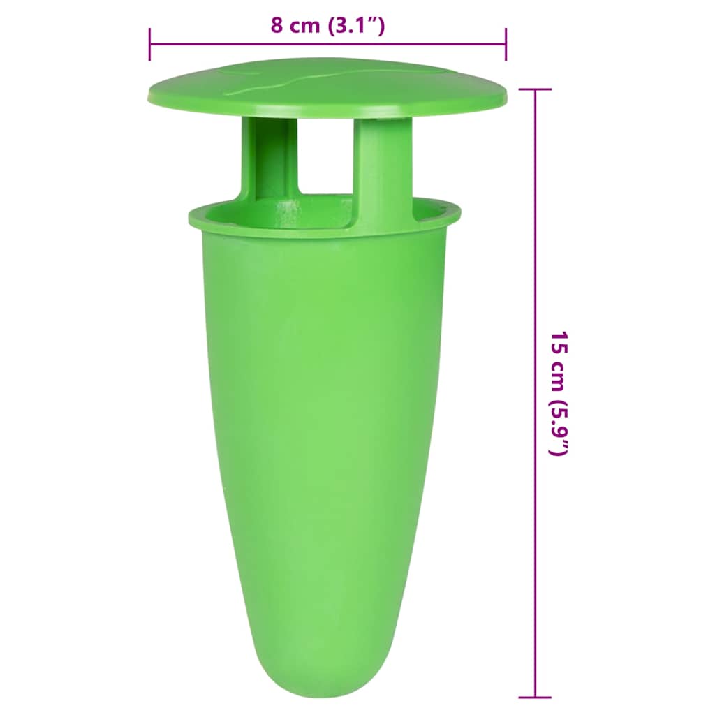 vidaXL Trappole per Lumache e Lumache 8 pz Verdi