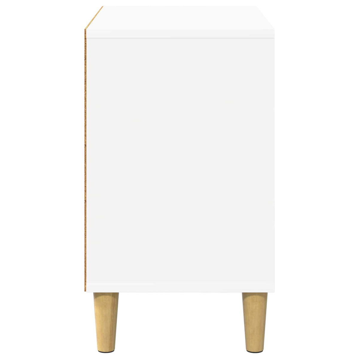 vidaXL Casetta per gatti, bianca, 51 x 30 x 52 cm, legno multistrato