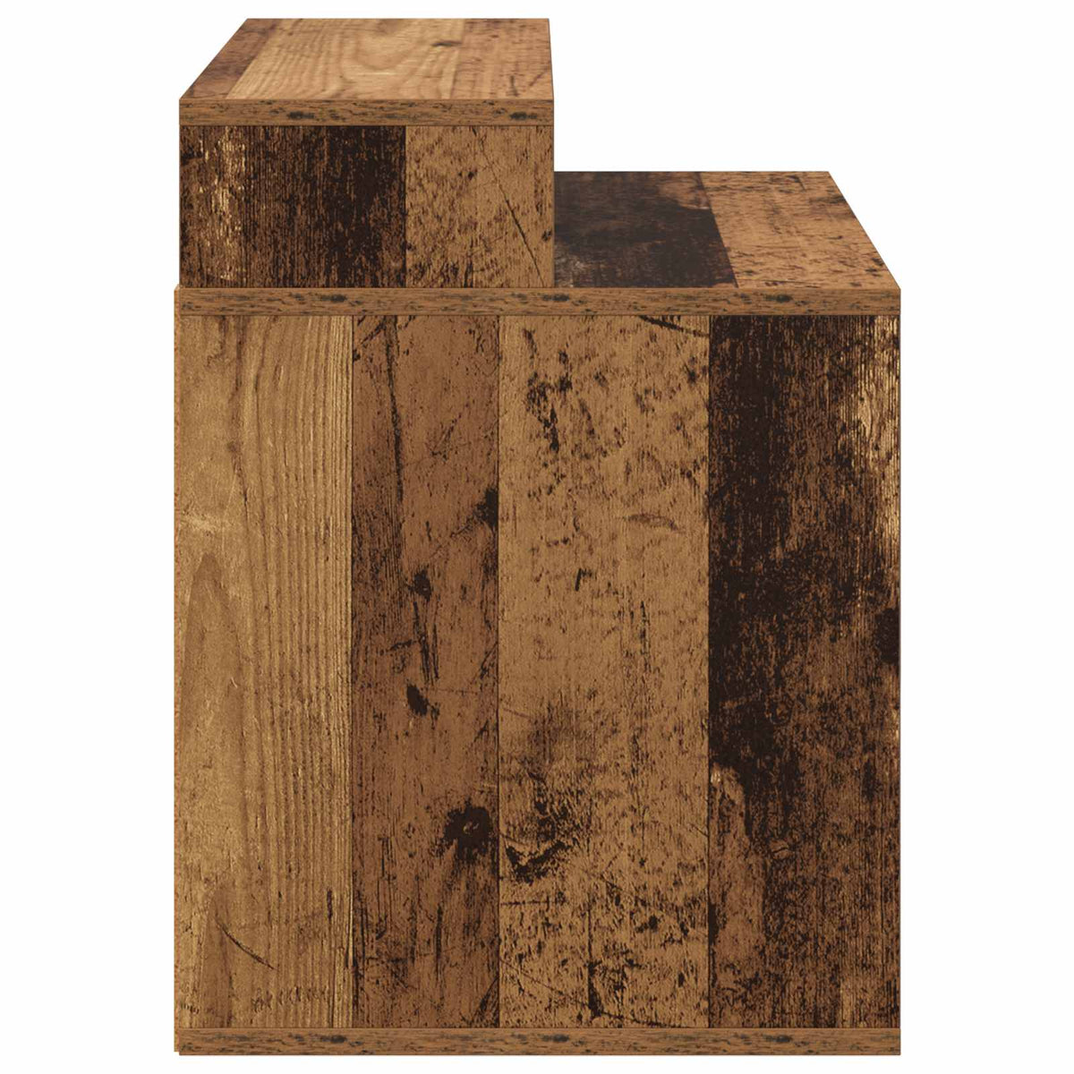 vidaXL Casetta per gatti, legno vecchio, 42,5 x 40 x 53,5 cm, legno multistrato