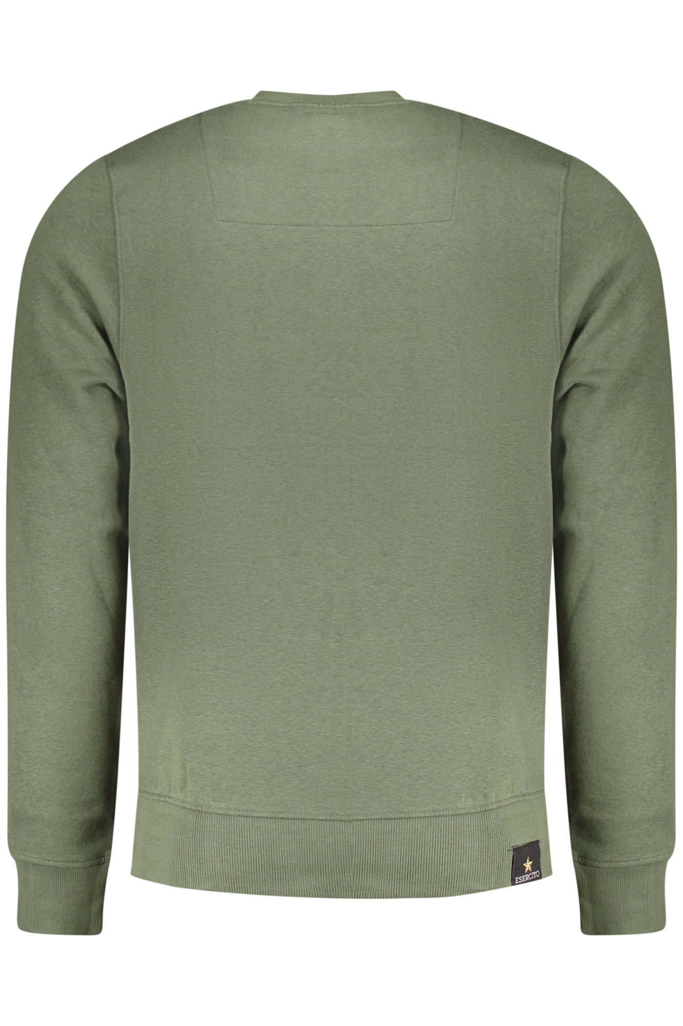 ACCADEMIA MILITARE FELPA SENZA ZIP UOMO VERDE TAGLIA = S
