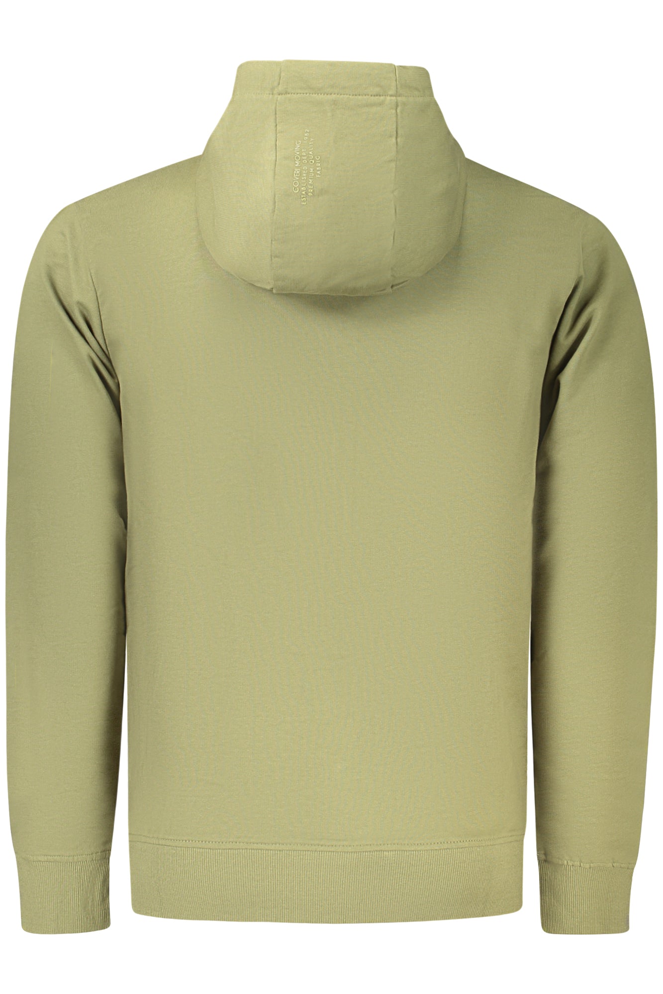 COVERI MOVING FELPA CON ZIP UOMO VERDE TAGLIA = L