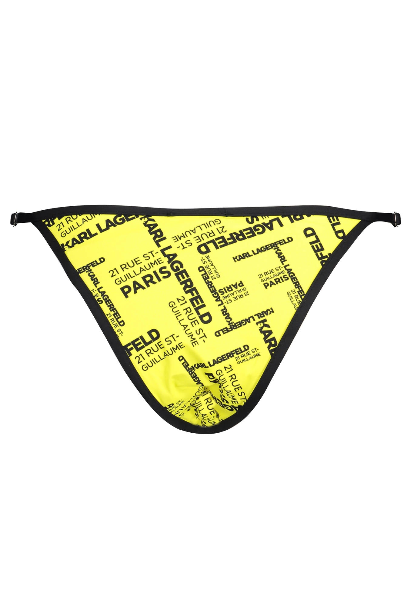 KARL LAGERFELD BEACHWEAR COSTUME PARTE SOTTO DONNA GIALLO TAGLIA = L