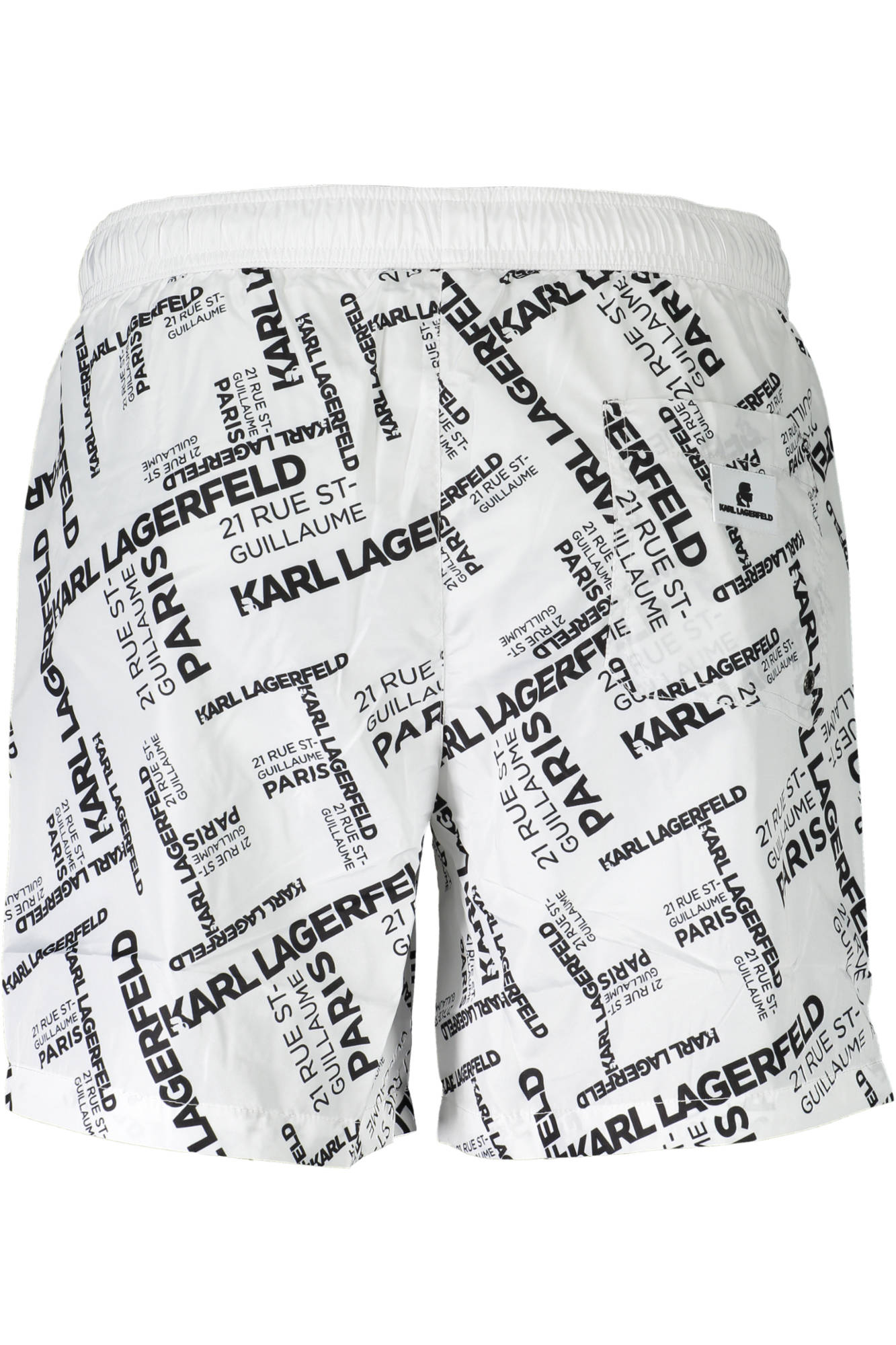 KARL LAGERFELD BEACHWEAR COSTUME PARTE SOTTO UOMO BIANCO TAGLIA = S