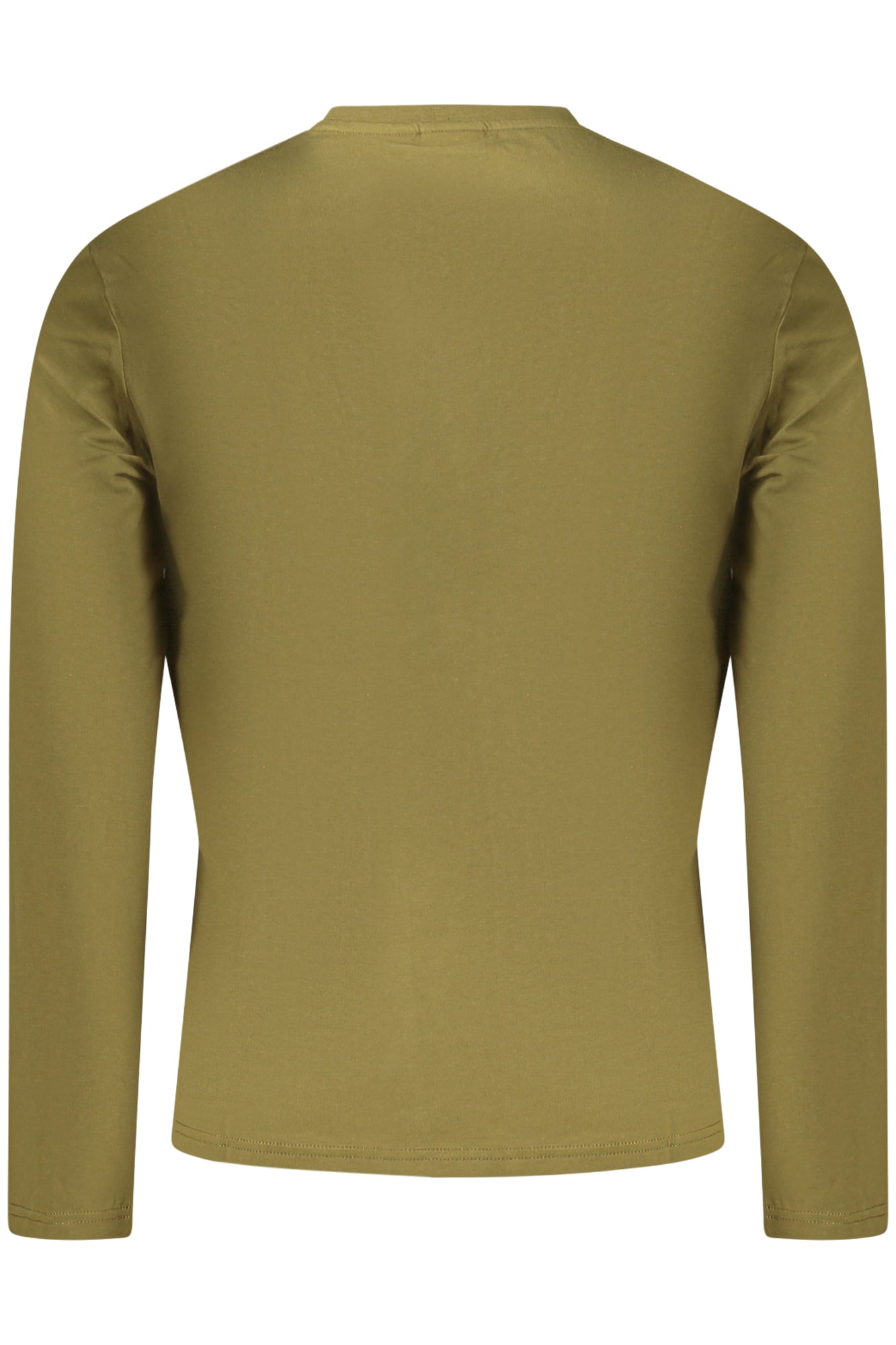 NAPAPIJRI T-SHIRT MANICHE LUNGHE UOMO VERDE TAGLIA = M