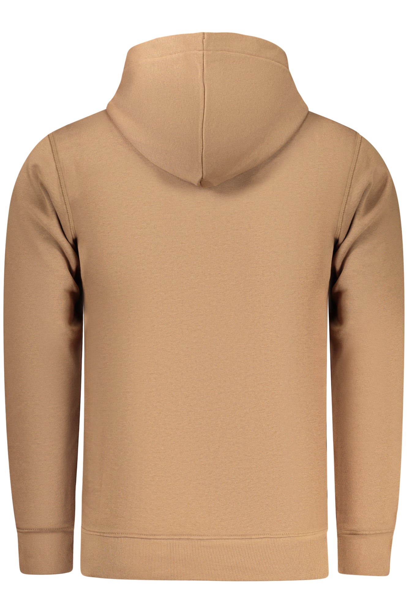 RIFLE FELPA CON ZIP UOMO MARRONE TAGLIA = XL