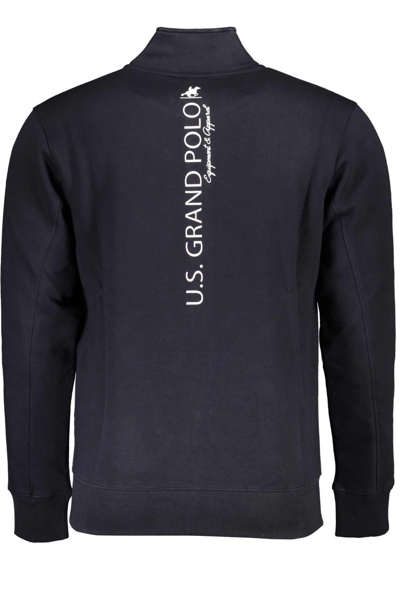 U.S. GRAND FELPA CON ZIP UOMO BLU TAGLIA = 3XL