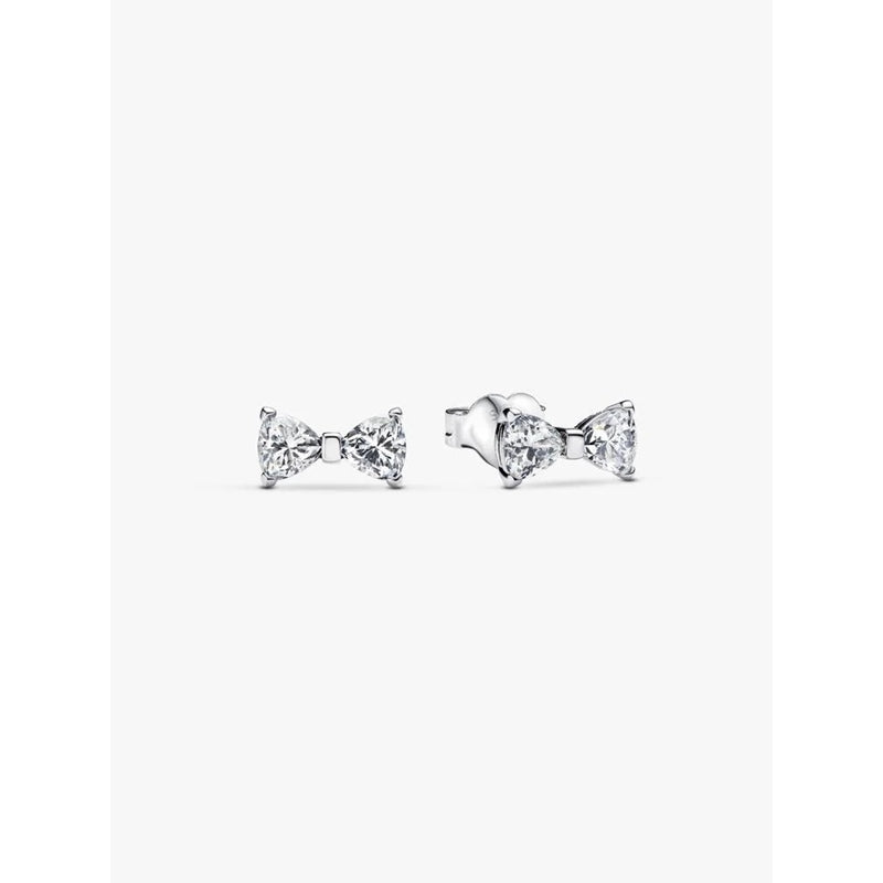 PANDORA JEWELRY Mod. SPARKLING DOUBLE HOOP EARRINGS