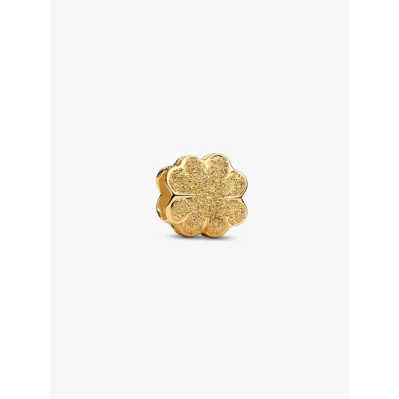 PANDORA JEWELRY Mod. TEXTURED CLOVER MINI CHARM
