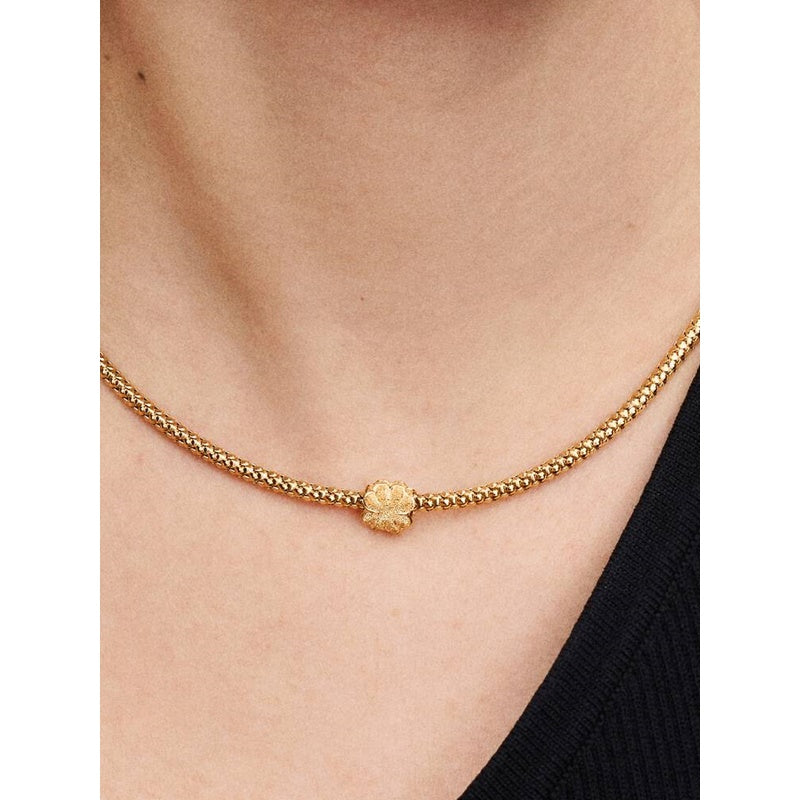 PANDORA JEWELRY Mod. TEXTURED CLOVER MINI CHARM