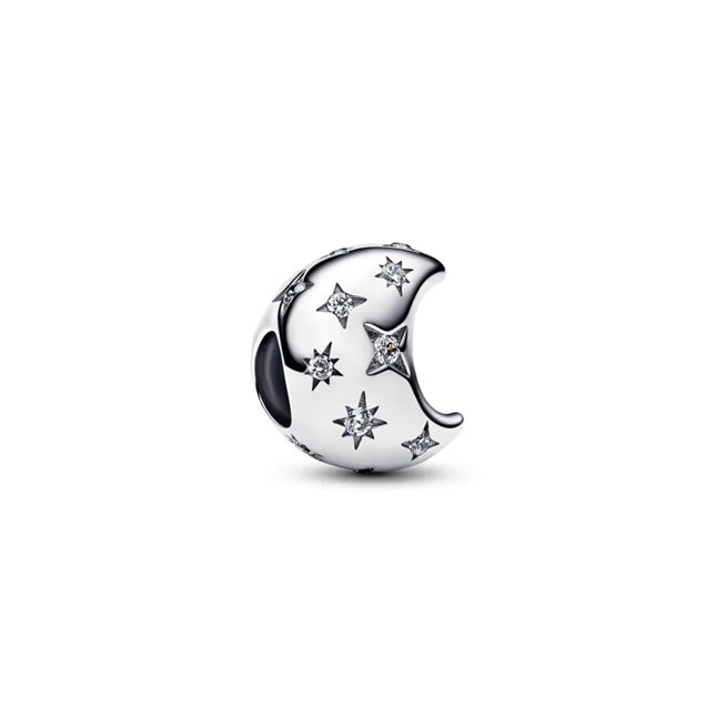 PANDORA JEWELRY Mod. HEART & CLOVER FOUR-LEAF DANGLE CHARM