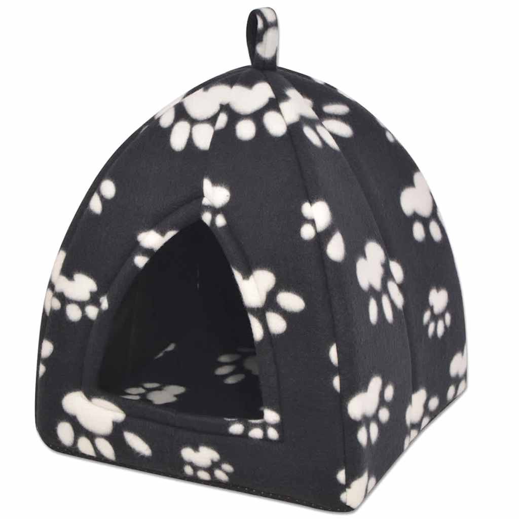 vidaXL Cuccia per gatti, taglia L, nero