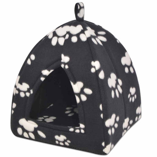 vidaXL Cuccia per gatti, taglia L, nero