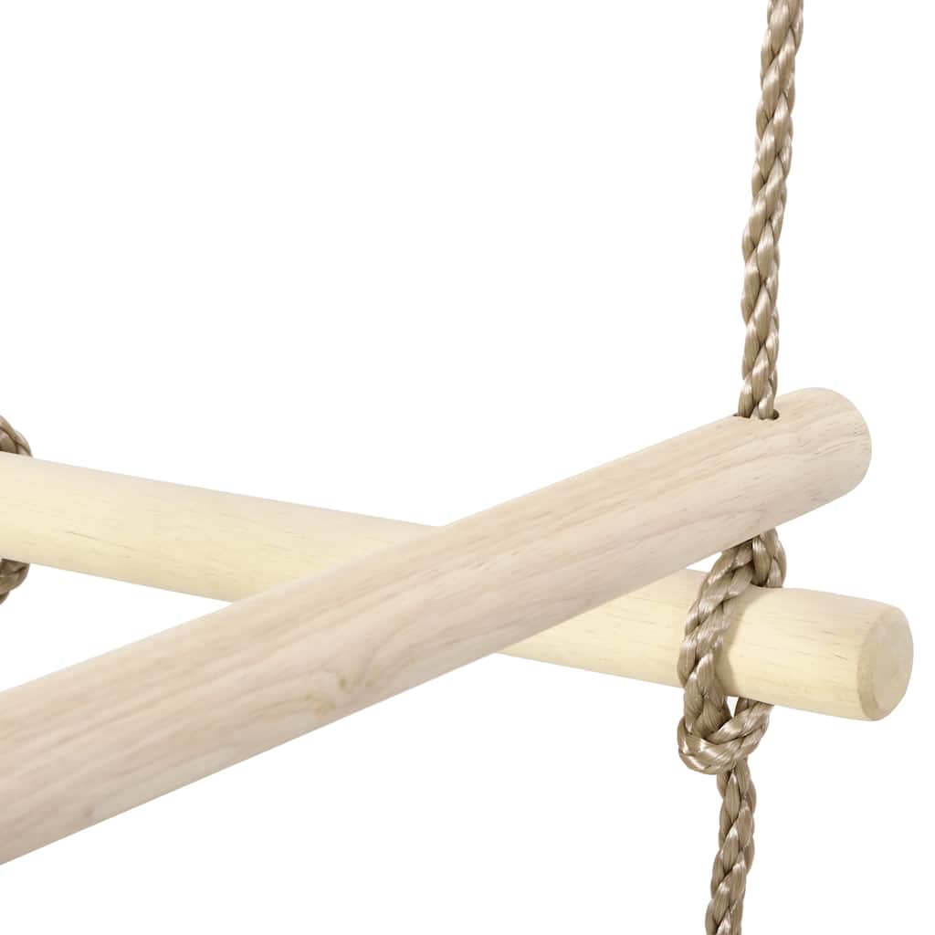 vidaXL Scala di Corda per Bambini 200 cm in Legno