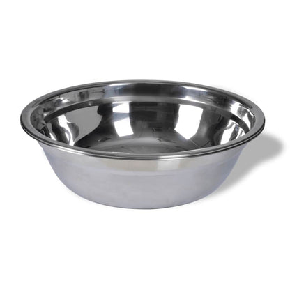 vidaXL Ciotola doppia regolabile per cani e gatti, 2 ciotole in acciaio inox da 4,1 L