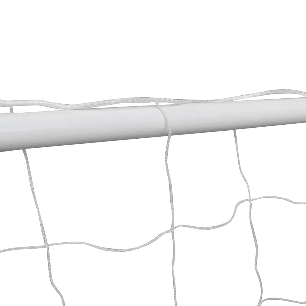 vidaXL Set Porta da Calcio in Acciaio 240 x 90 x 150 cm Alta Qualità