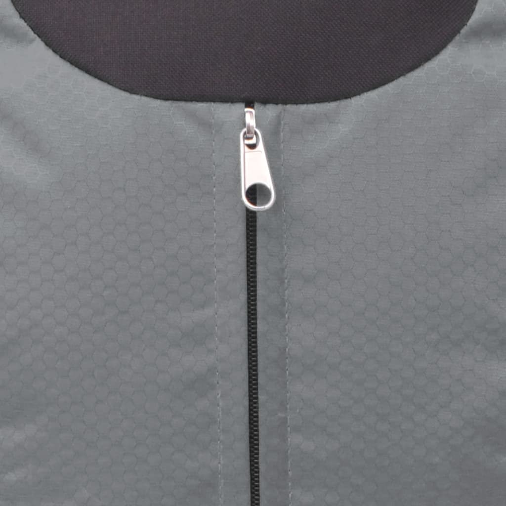 vidaXL Zaino da Trekking 40L Nero e Grigio