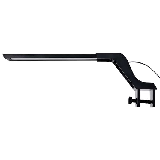 vidaXL Lampada LED per acquario con morsetto 25-45 cm, blu e bianca