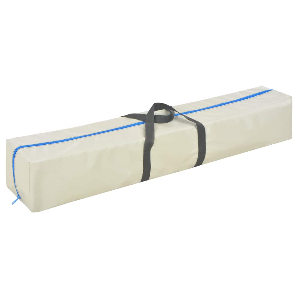 vidaXL Tappetino Ginnastica Gonfiabile con Pompa 800x100x10cm PVC Rosa