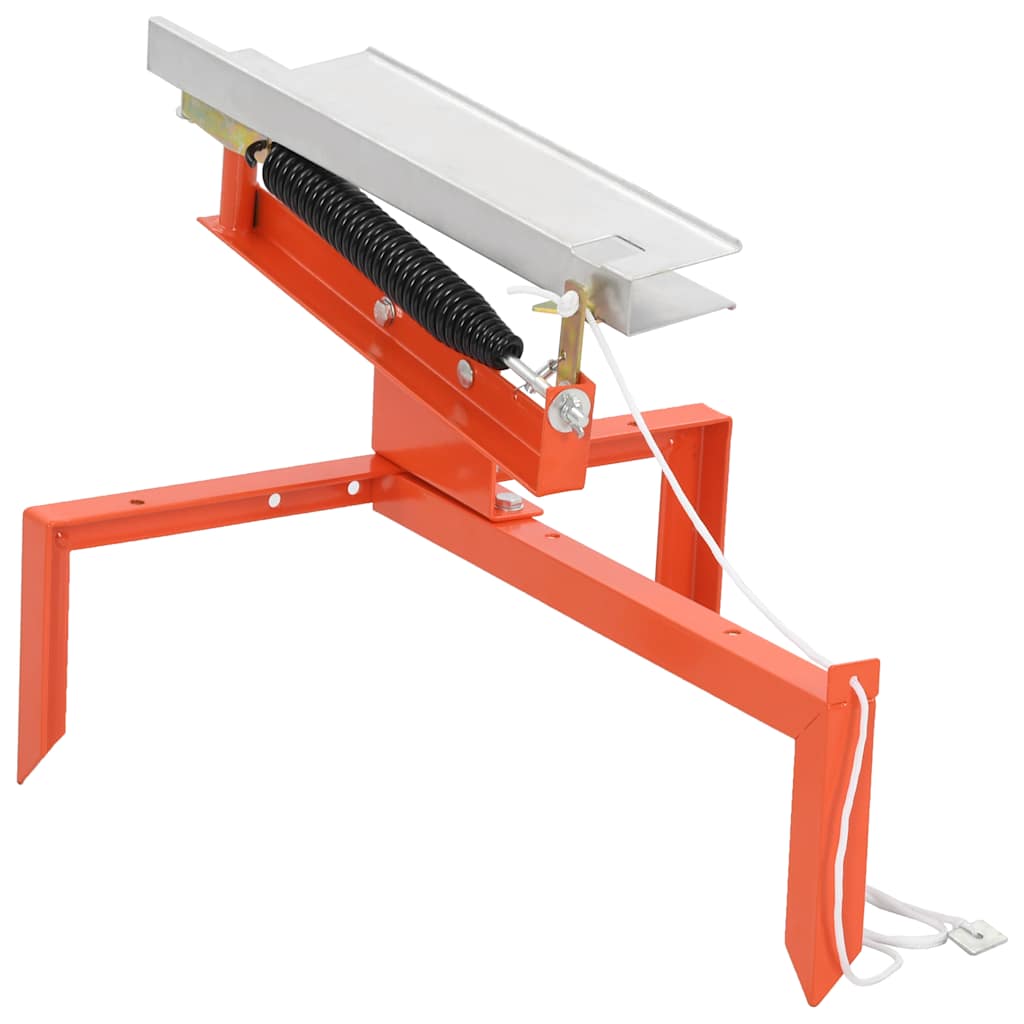 vidaXL Lanciatore di piattelli in acciaio