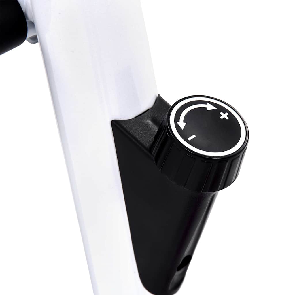 vidaXL Cyclette Ellittica con Cinghia di Resistenza Nera