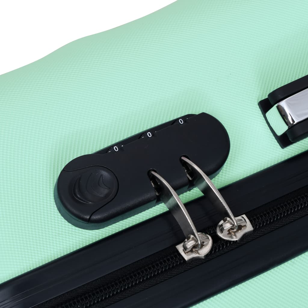 vidaXL Trolley a Custodia Rigida Menta ABS