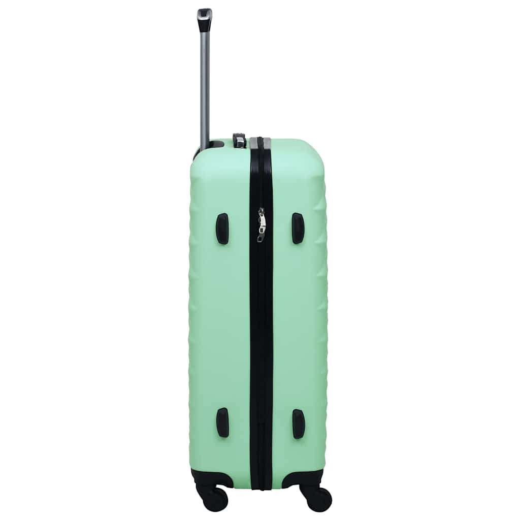 vidaXL Trolley a Custodia Rigida Menta in ABS