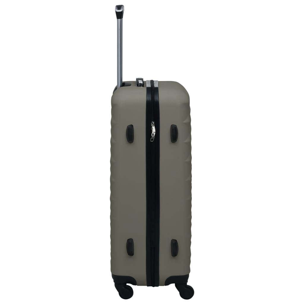 vidaXL Trolley a Custodia Rigida Antracite in ABS