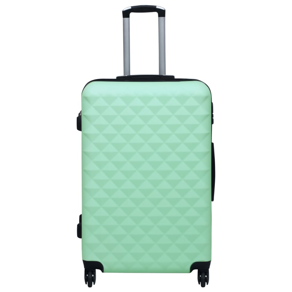 vidaXL Set Valigie Trolley a Custodia Rigida 2 pz Menta in ABS