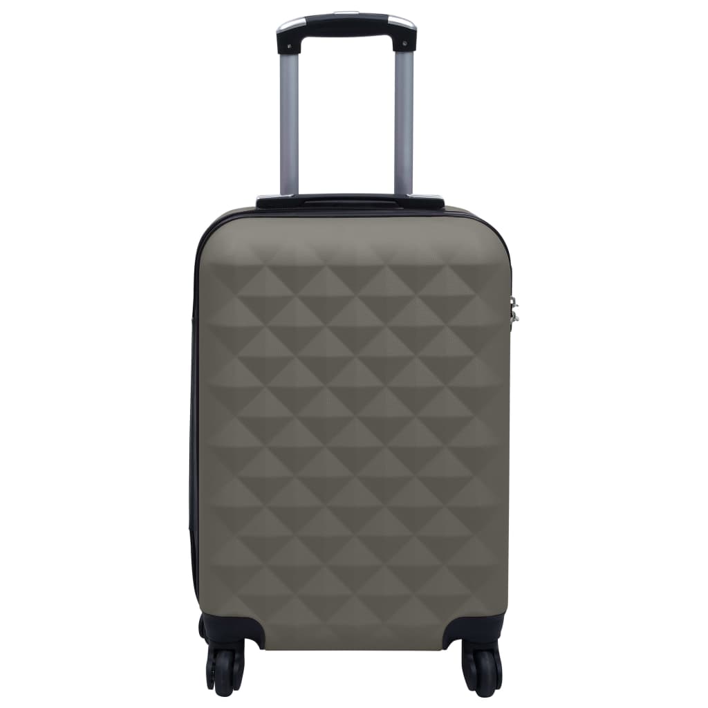 vidaXL Set Valigie Trolley a Custodia Rigida 2 pz Antracite in ABS