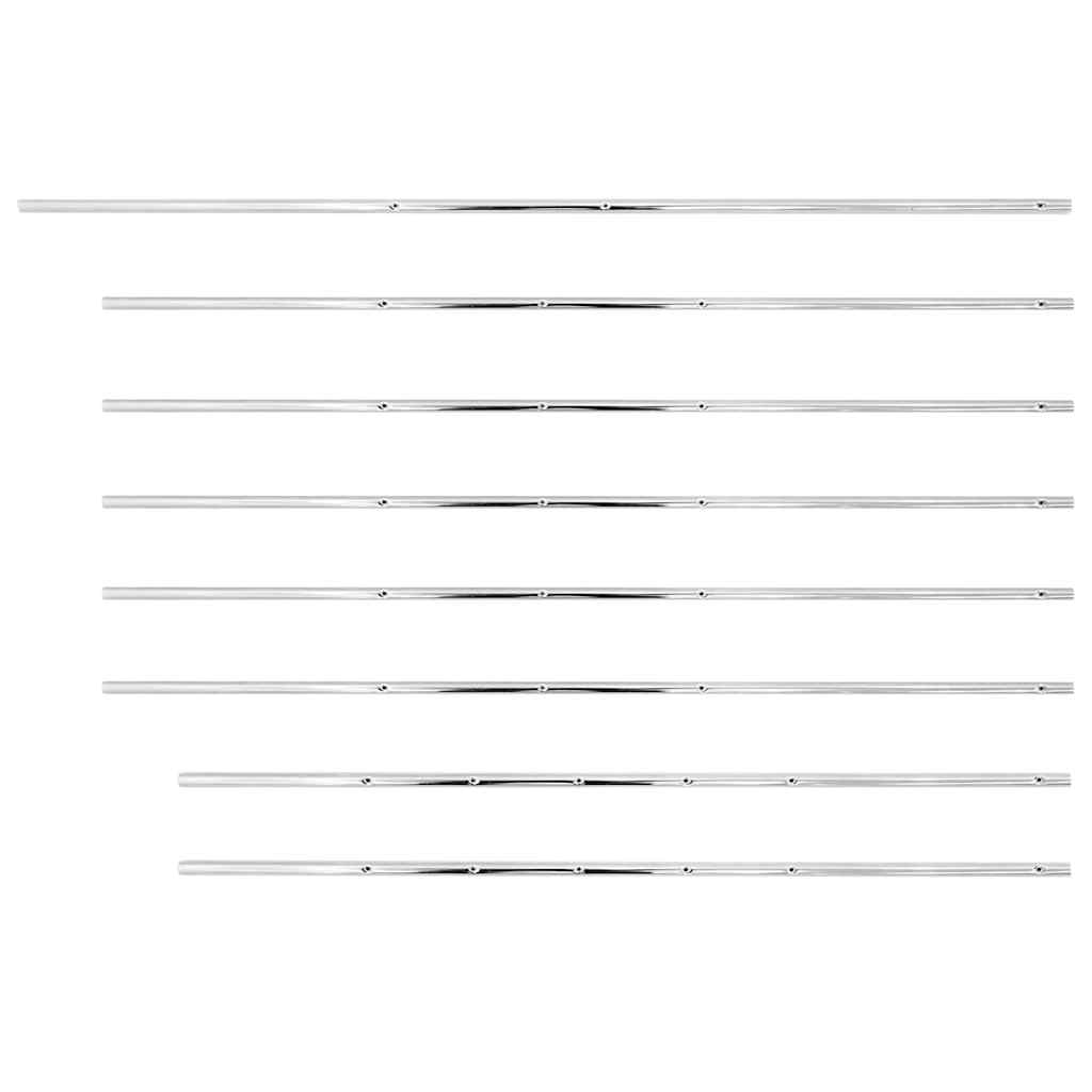 vidaXL Aste per Calcio Balilla 8 pz 15,9 mm
