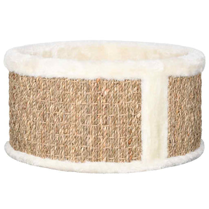 vidaXL Cuccia per gatti rotonda, 36 cm, in erba marina
