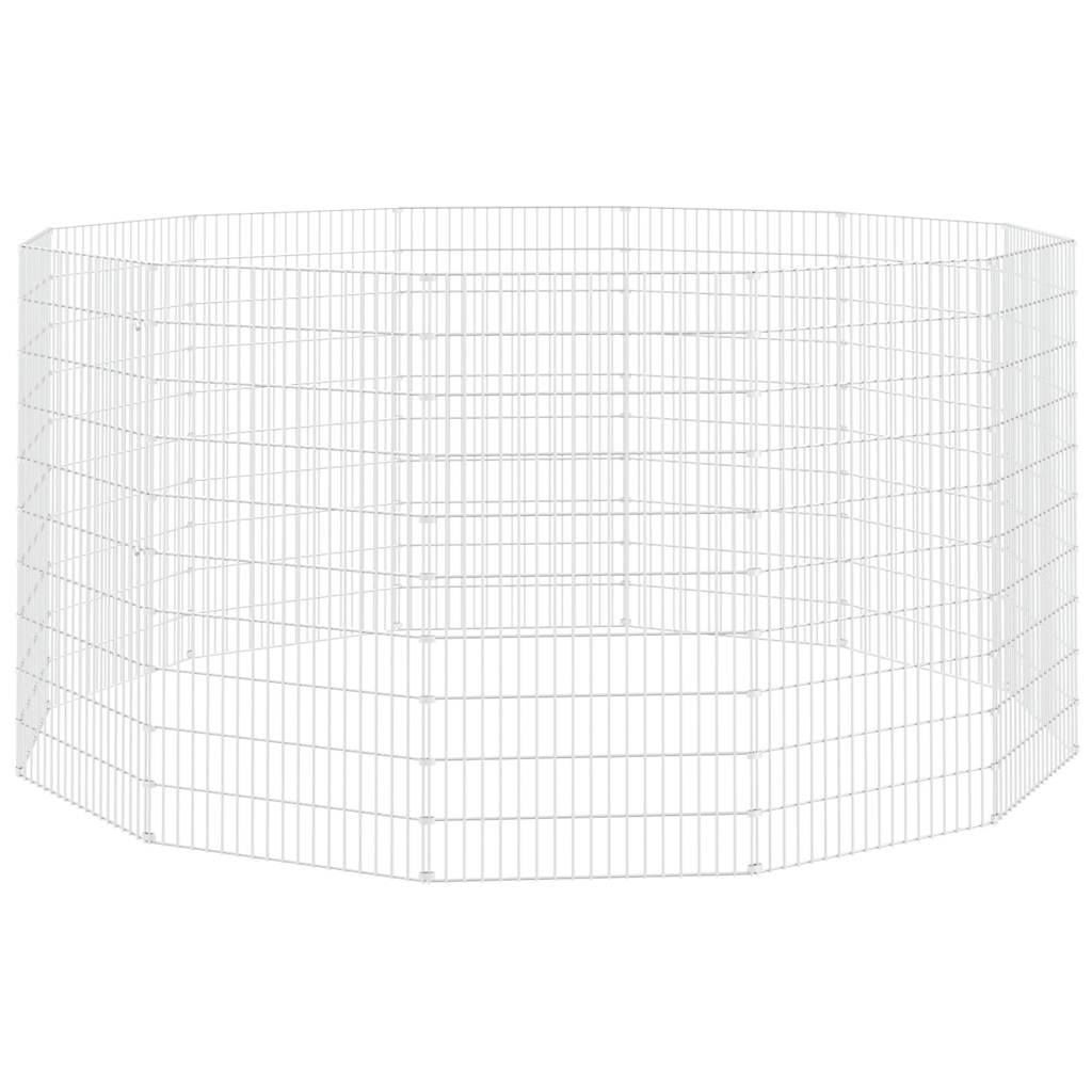vidaXL Recinto per animali da esterno, 12 pannelli, 54x100 cm