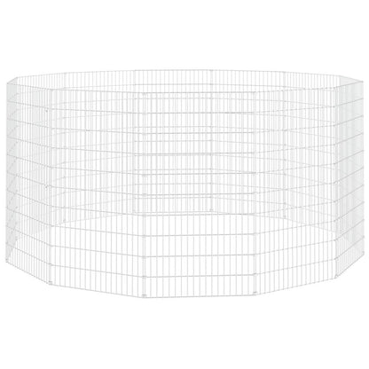 vidaXL Recinto per animali da esterno, 12 pannelli, 54x100 cm