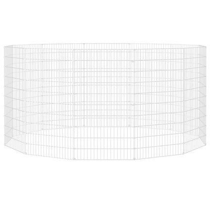 vidaXL Recinto per animali da esterno, 12 pannelli, 54x100 cm