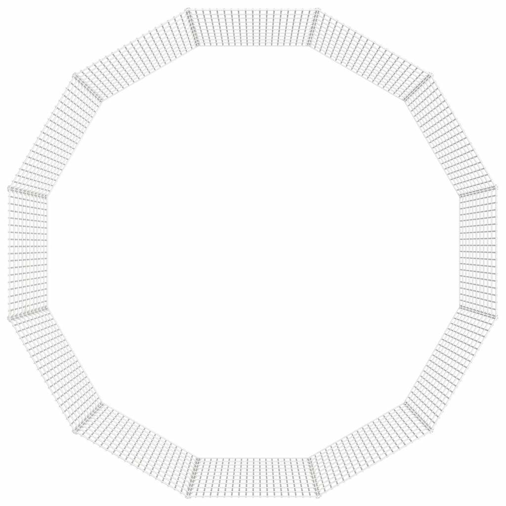 vidaXL Recinto per animali da esterno, 12 pannelli, 54x100 cm