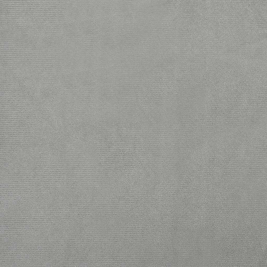 vidaXL Cuccia per cani, 70x45x33 cm, in velluto, grigio chiaro