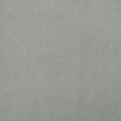 vidaXL Cuccia per cani, 70x45x33 cm, in velluto, grigio chiaro