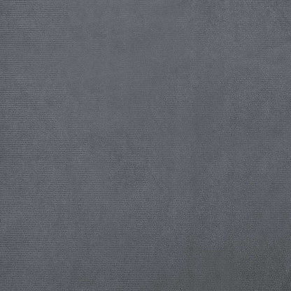 vidaXL Cuccia per cani, 70x45x33 cm, in velluto, grigio scuro