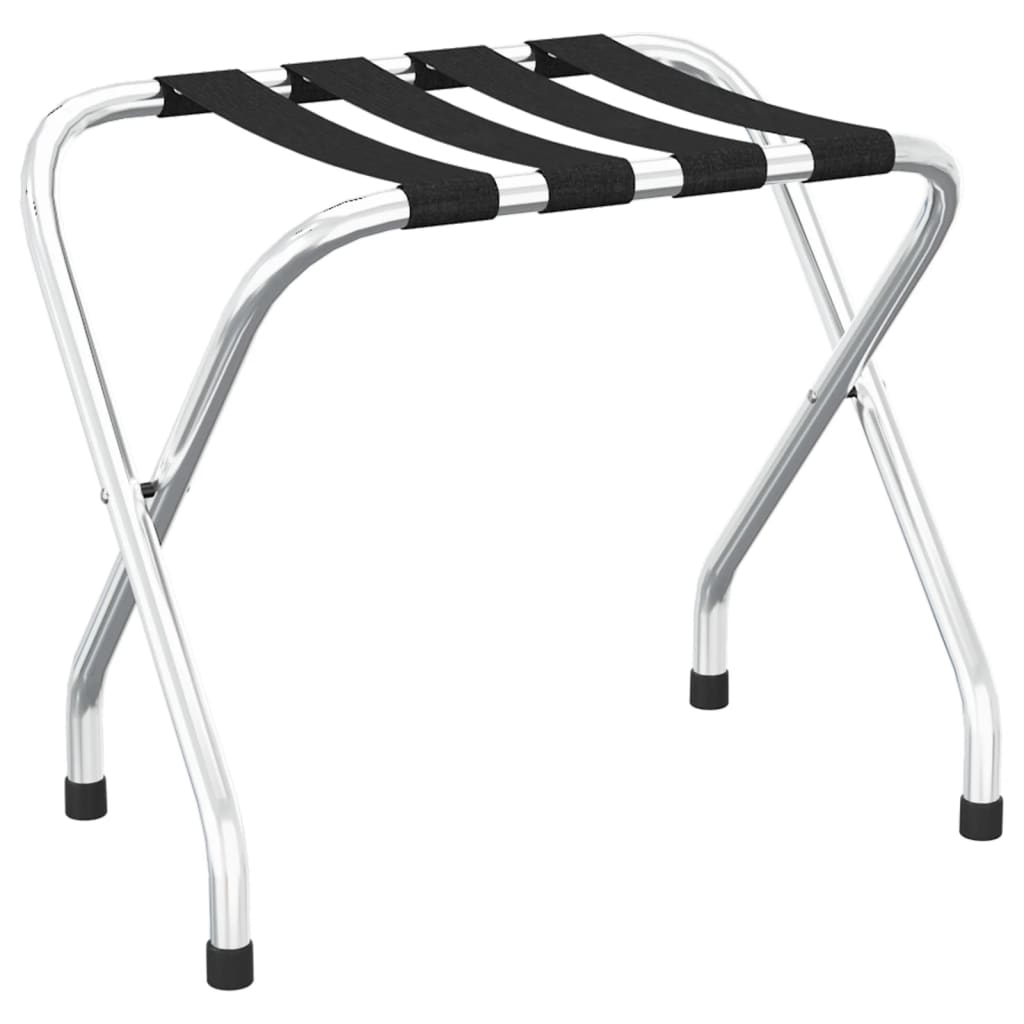 vidaXL Portapacchi Nero e Argento 56x40x49 cm