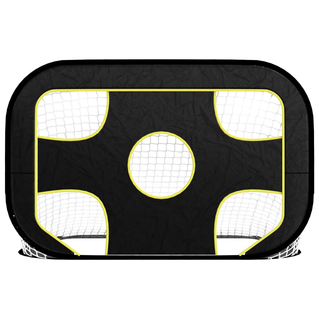 vidaXL Porta da Calcio con Bersagli 120x80x80 cm in Poliestere