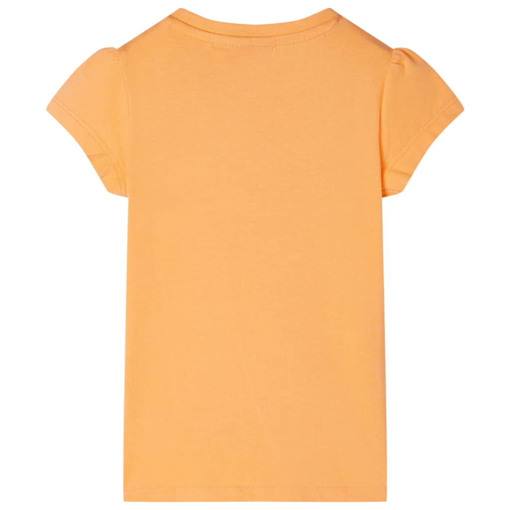 Maglietta per Bambini Arancione Brillante 128