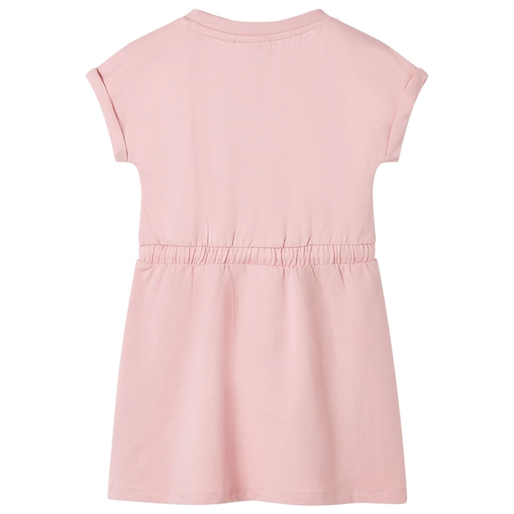 Abito da Bambina con Coulisse Rosa Chiaro 128