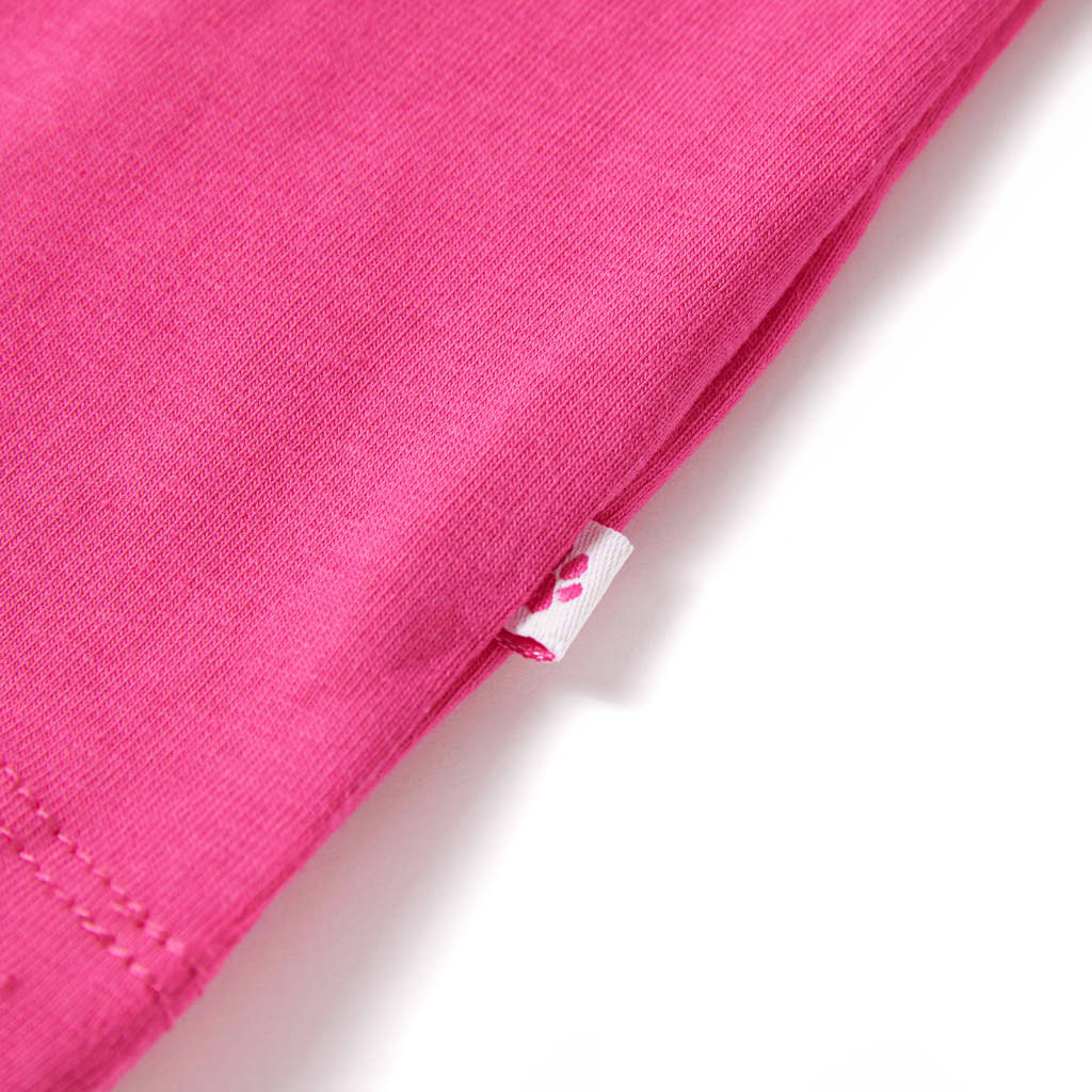 Maglietta da Bambina Rosa Scuro 116